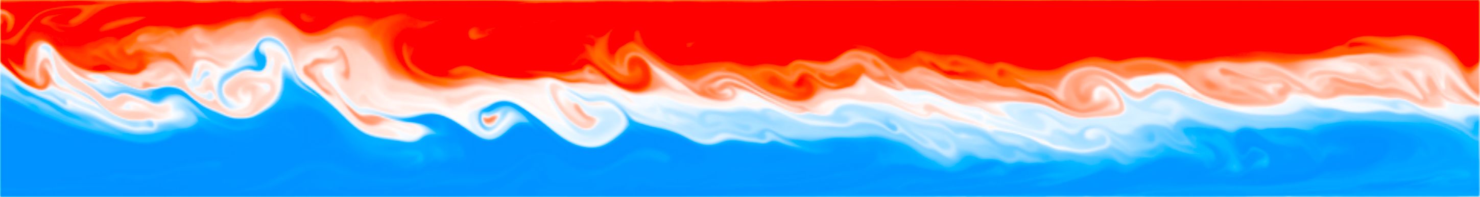 Stratified inclined duct with lateral confinement